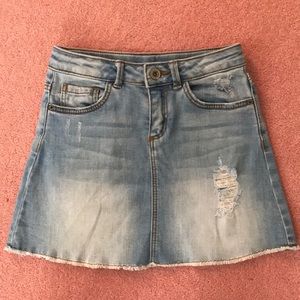 Zara jean skirt